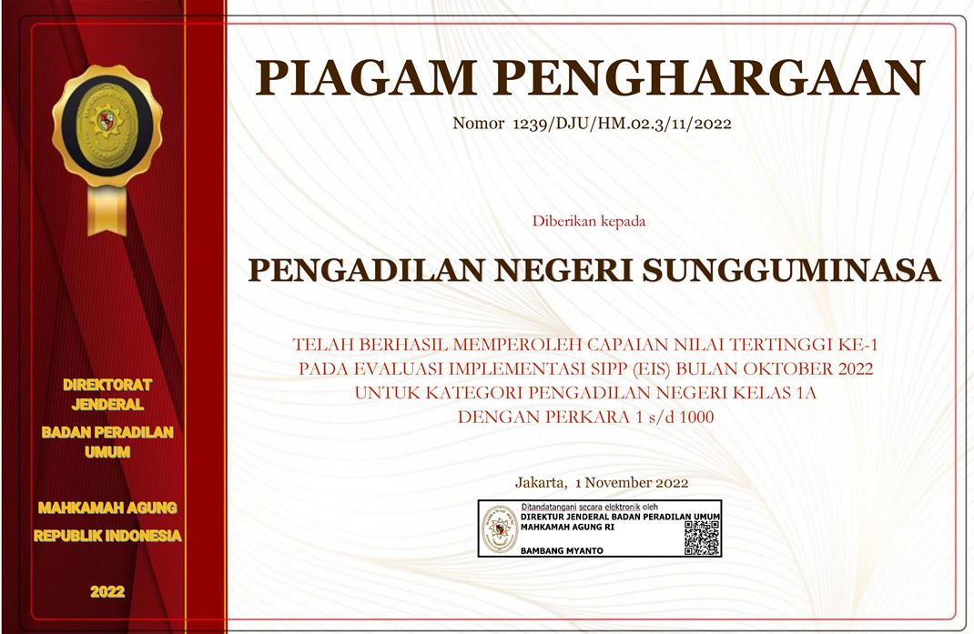 OKT 4.1 PN SUNGGUMINASA sign