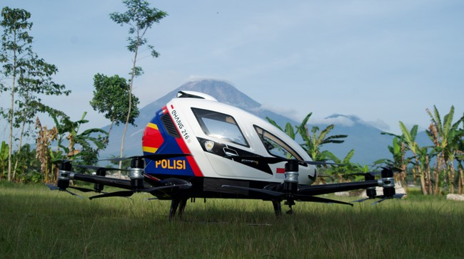 Taksi Terbang EHang Dapat Sertifikat Tipe China, Bagaimana di area tempat RI?