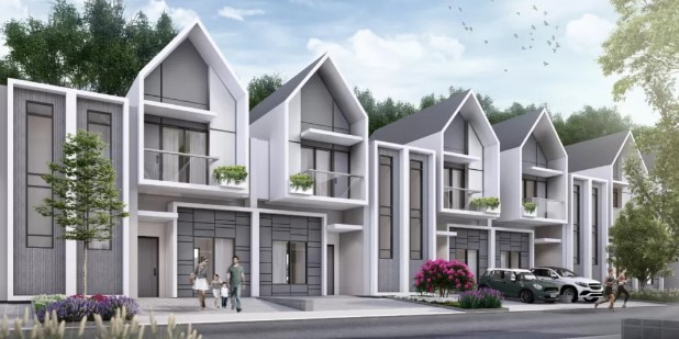 Rumah Idaman Keluarga Modern di Cimanggis, Depok dengan Fasilitas Olahraga Lengkap